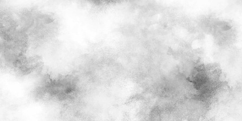 Wall Mural - Abstract dark smoky background. Vintage Gray smoke texture. Powder explosion background. Fog isolated on black background. Fume overlay design.