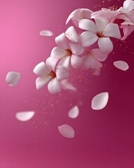 Poster - Sakura blossom background for spring sale promotion