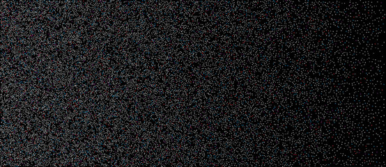 Poster - White color dots as abstract background or texture like noise.