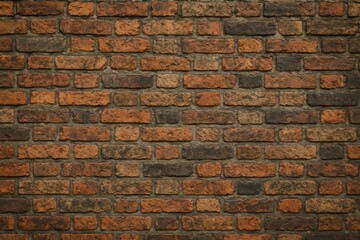 Poster - Vintage distressed brick wall background