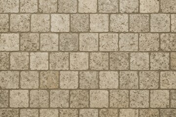 Poster - Vintage stone tile surface with intricate pattern