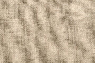 Poster - Vintage burlap bag with rustic texture