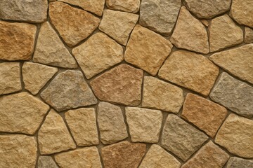 Poster - Background pattern featuring stone design
