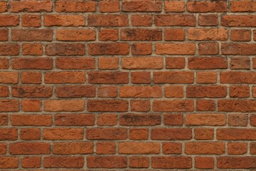 Poster - Vintage crimson brick surface as background texture