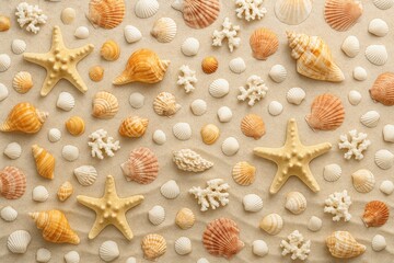 Poster - Sea creatures observed along the shoreline