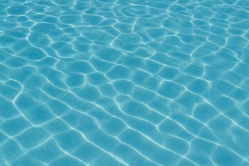 Poster - Texture of rippling azure ocean surface