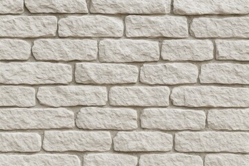 Poster - Close-up of a textured stone wall captured horizontally