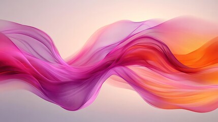 Poster - Abstract design with flowing, vibrant colors.