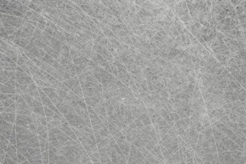 Poster - Worn-out surface with dirt and dust accumulation on a damaged transparent plastic