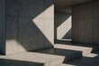 © TheWaterMeloonProjec - Shadow patterns on the facade of a contemporary concrete construction