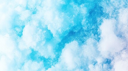 Poster - Icy, textured surface of a winter landscape.