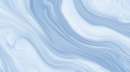 Poster - Abstract light blue marbled design.