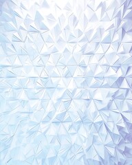 Poster - Abstract polygonal white background pattern design