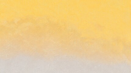 Poster - Abstract yellow waves with gradient background