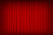 © Glitter_Klo - Red theater curtain background. Vector