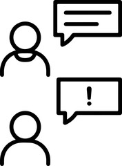 Poster - Conversation icon