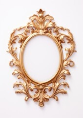 Wall Mural - jewelry locket photo gold.