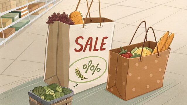 Summer sale banner with text specialoffer