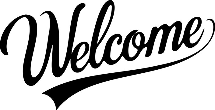 Hand drawn calligraphy of the word 