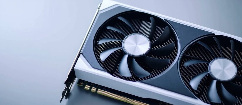 High-Performance Graphics Card: Dual-Fan Cooling System