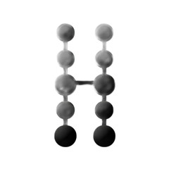 Fototapete - Abstract geometric shapes with black spheres and lines on a white background for modern design concepts and artistic projects