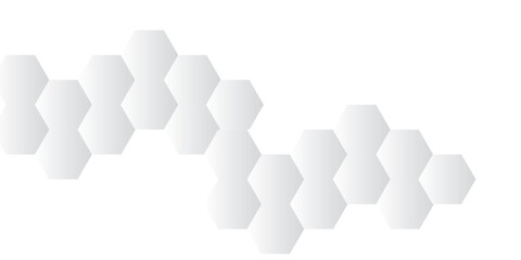 Poster - hexagon concept design abstract technology background vector. Hexagonal abstract metal background with light