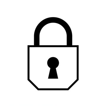 Padlock Icon - Security, Protection, Privacy - Vector Illustration
