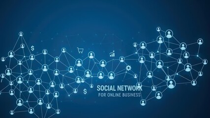 Poster - Visual Representation of Social Network Connectivity for Online Business Growth and Engagement