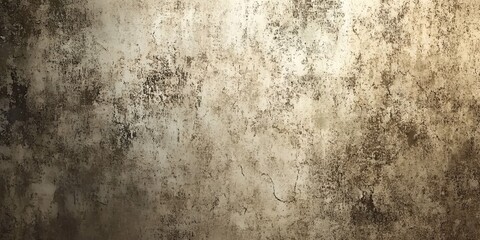 Poster - Grunge texture background Aged distressed wall surface with brown beige tones Old weathered concrete backdrop for design projects