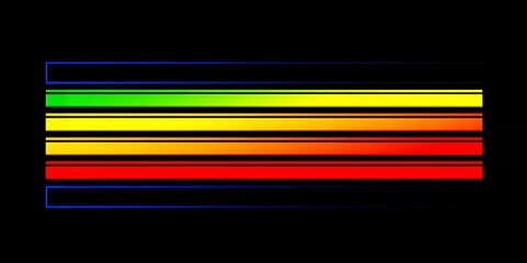 Poster - Abstract colorful horizontal stripes background design with vibrant red yellow green and blue lines perfect for website banners presentations and graphic design projects