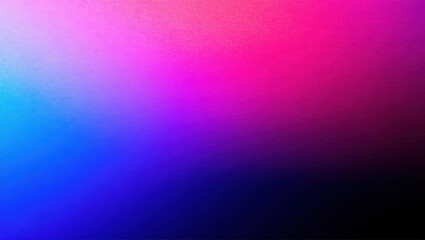 Poster - Gradient background with shades of blue pink and purple creating a vibrant and colorful abstract design