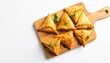 © Abdul - Delicious Indian Samosas on Board