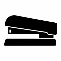 Poster - Stapler office supply tool icon vector illustration for document binding and paper fastening needs