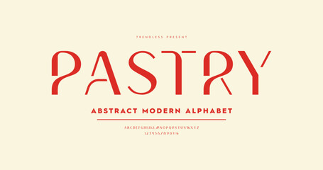 Poster - Pastry: a stylish vintage serif font with a luxurious minimal touch. Complete with ligatures, numerals, and full alphabet. Perfect for upscale branding, fashion look books, and packaging design.