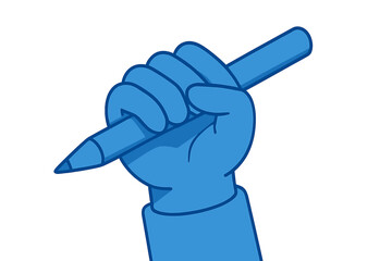 Fototapete - The concept of 3D digital signature writing is depicted as a businessman signing on a tablet's touch screen terminal