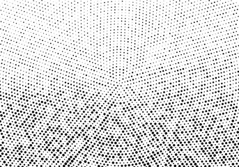 Poster - Black color dots as abstract background or texture like noise.