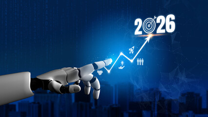 Poster - AI supports 2026 business goal by aligning strategy, growth, and business planning for future-ready success Vouch
