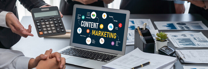 Aufkleber - Content marketing for brisk online business and e-commerce marketing strategy