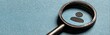 © MKS - A magnifying glass symbolizing talent acquisition and personal data analysis is centered on a user profile icon within a digital network illustration of interconnected people and cyberspace,