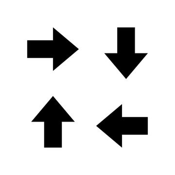 Arrow icon set. Arrow icon vector.