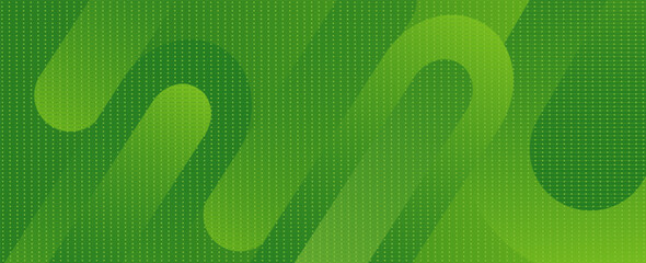 Aufkleber - Modern green and yellow abstract horizontal banner background with glowing geometric lines.Suitable for covers, brochures, presentations, flyers. vector