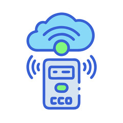 Poster - Cloud Connected Object Icon: Data Sharing and Smart Device Integration