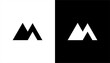 © arbain - Letter M Logo Design icon template, Creative Minimal M Logo Design illustration vector