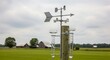 © Gabriel Bayer - Wind Vane and Rain Gauge in Countryside
