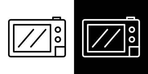 Poster - Digital Camera Screen Icon Photography Display Device Viewfinder Outline