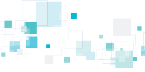 Leinwandbilder -  Abstract-Squares Background Blue texture Design-Geometric-Shapes. Modern flat abstract line art. abstract technology digital concept background. Use for ad, poster, wallpapers presentation vector.