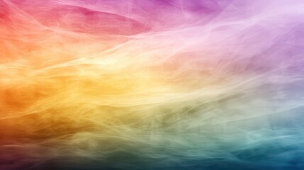 Wall Mural - colorful smoke background, a rainbow hue spectrum design for abstract and modern art