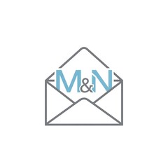 Aufkleber - A 3D render of an email envelope icon, symbolizing digital communication and contact via the internet