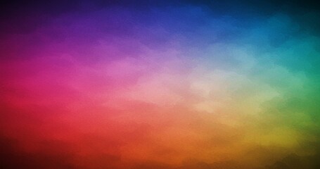 Poster - A blend of vibrant hues creates a captivating gradient texture. The smooth transition of colors evokes feelings of creativity and harmony. This image could be used as a backdrop.