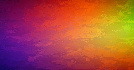 Poster - A vibrant gradient background transitioning through a spectrum of colors with a subtle texture overlay. Ideal for backgrounds and graphic designs with a grunge-like aesthetic.